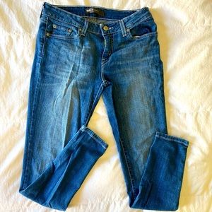 Levi’s brand 525 skinny jeans